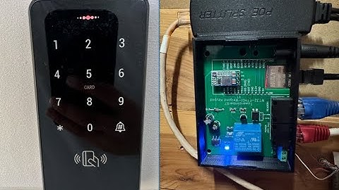 Wiegand Keypad Standalone