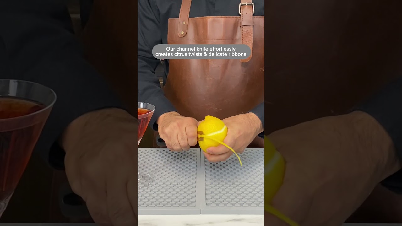 How to make the BEST garnishes for your cocktails! #cocktail #cocktailrecipes #cocktailculture