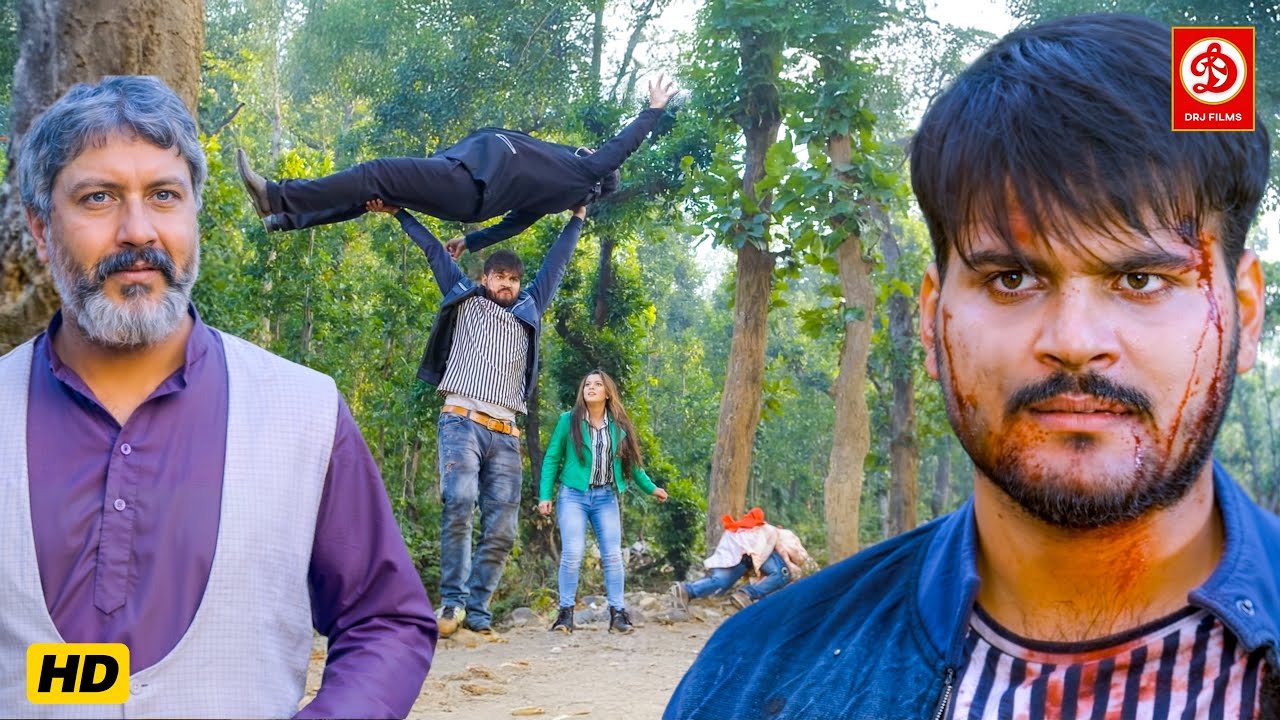 जब अरविंद अकेला कल्लू अकेले ही भिड़ गए गुंडों से! दमदार एक्शन सीन | Jaan Movie | 