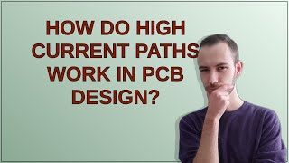 How do high current paths work in PCB design