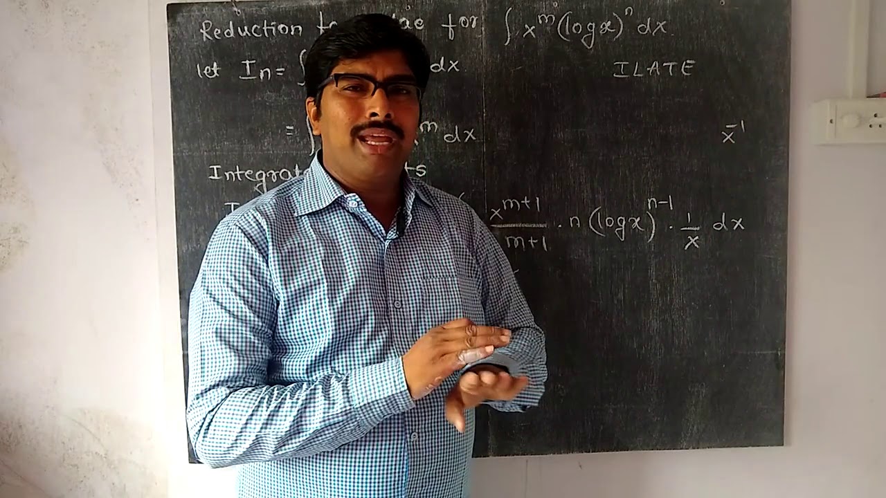 Reduction formulae for integration of x^n ( logx)^n dx