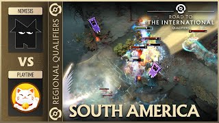 ROAD TO TI! Team Nemesis vs PlayTime - HIGHLIGHTS - The International 2026 CQ: SA | DOTA2