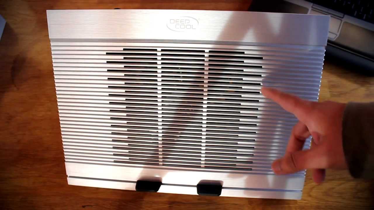 Deepcool N9 USB Laptop Cooler Overview and Features - YouTube
