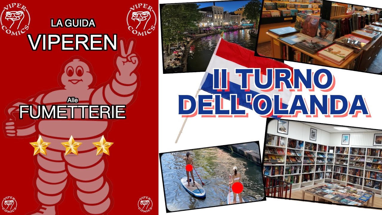 Fumetterie Olanda - Guida Viperen alle fumetterie olandesi