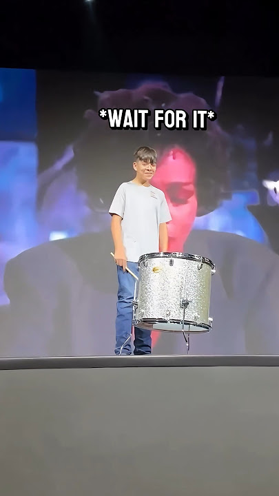 He nailed the whitney houston challenge 🥰