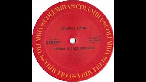 CHERYL LYNN - Encore [Dance Version]