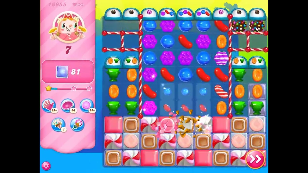 Candy Crush Saga Level 16955 - NO BOOSTERS | SKILLGAMING