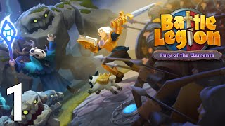Battle Legion - Mass Battler Gameplay Walkthrough Part 1 - Training and Tutorial 2022 (iOS/Android) screenshot 4