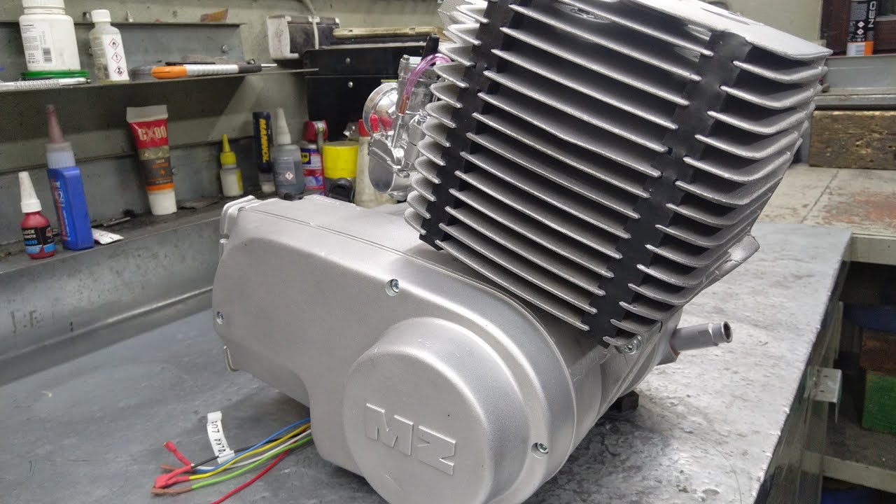 Silnik mz etz 250 po profesjonalnym remoncie, usprawnienia, gaźnik PWK 30, zapłon CDI, prezentacja