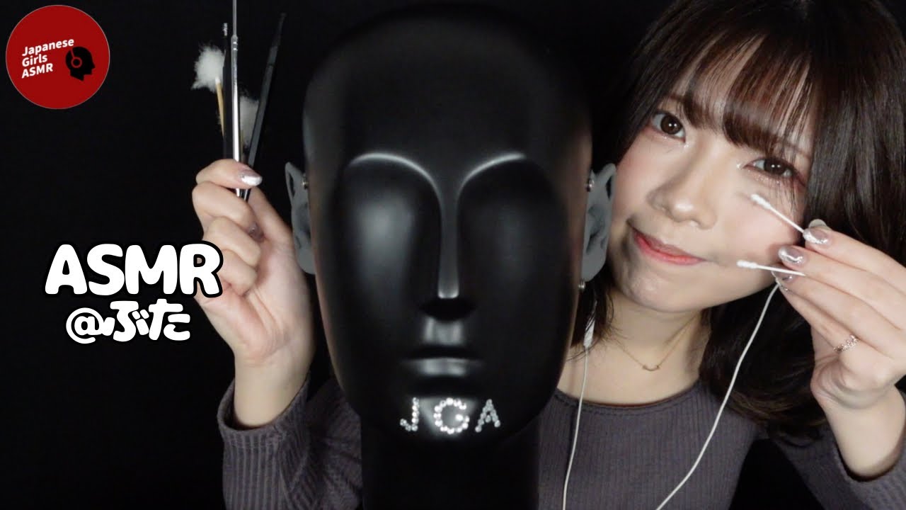 【@pugi_ASMR】3種の耳かきと綿棒で耳かき(鼓膜あり,無し)【ASMR】
