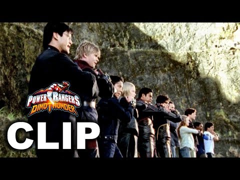 Power Rangers Dino Thunder - Ninja Storm Teamup Morph/Fight Scene ('Thunder Storm' Episode)