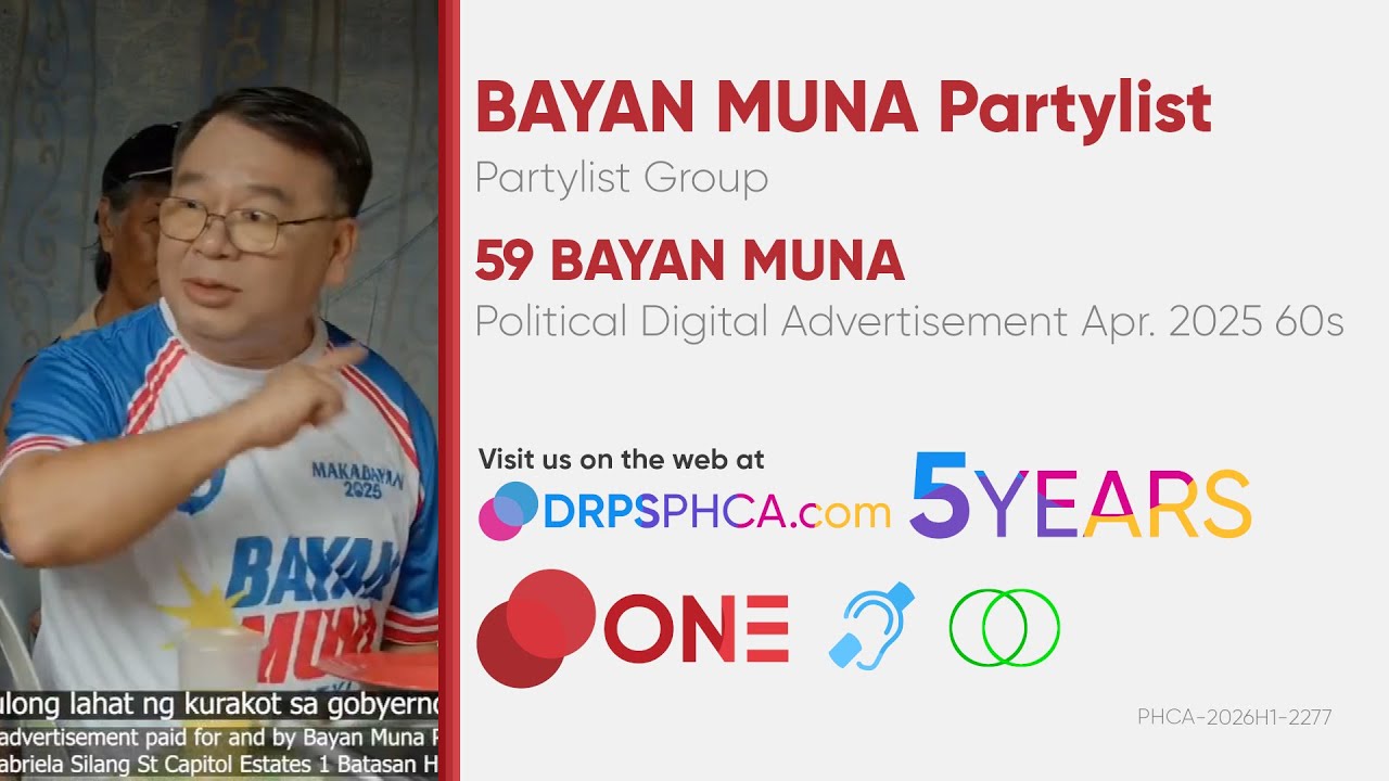 BAYAN MUNA Partylist Political Digital Ad April 2025 60s [BCC/ST]