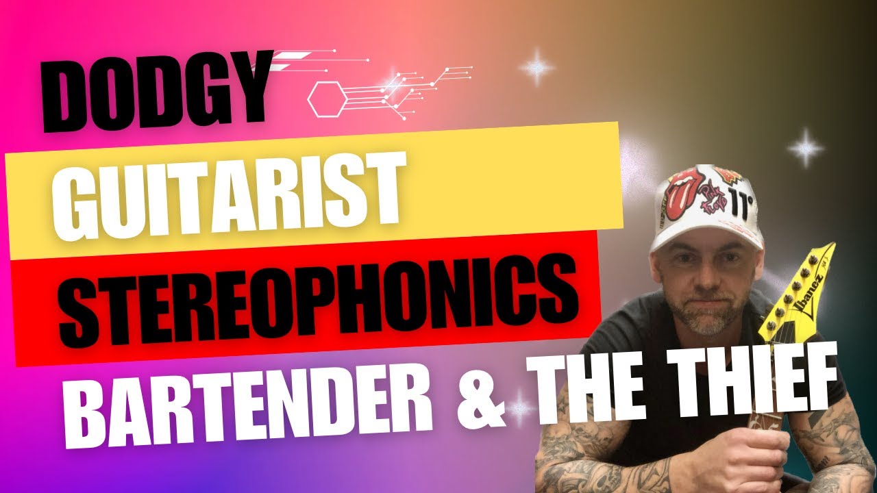 Stereophonics The Bartender & The Thief Guitar Cover - YouTube