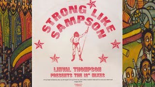洋楽 Strong Like Samson Linval Thompson LP Strong Like Sampson Linval Thompson Presents The 12