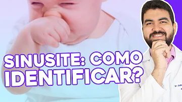 Quais os sintomas de sinusite em bebê?