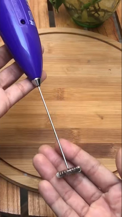 How to use coffee handbeater (hongxin) tutorial #youtubeshorts #shorts