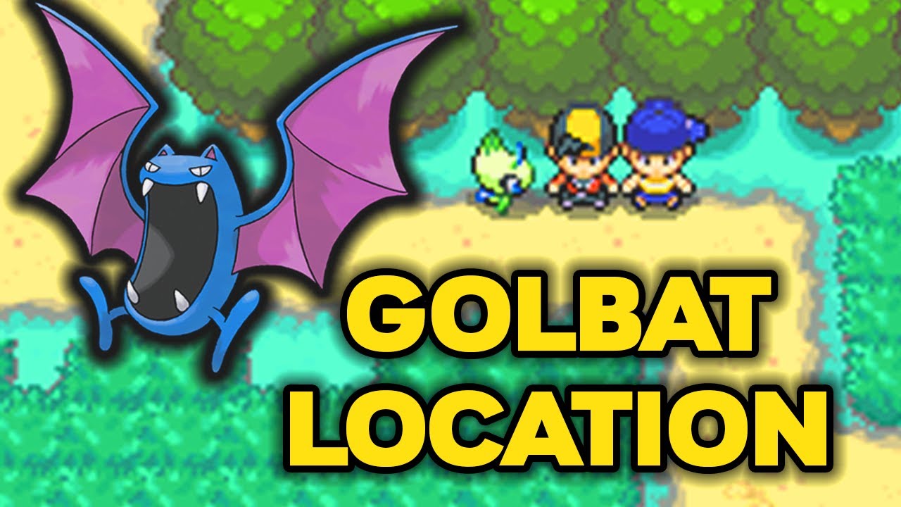 How to Catch Golbat in Pokemon HeartGold or SoulSilver!