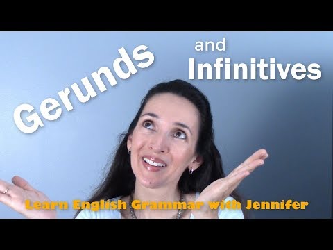 Gerunds and Infinitives 👩‍🏫 How to Learn English Grammar 📚