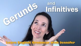 Gerunds and Infinitives 👩‍🏫 How to Learn English Grammar 📚 screenshot 1