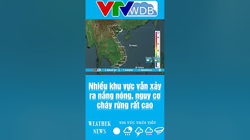 Nhiều khu vực vẫn xảy ra nắng nóng, nguy cơ cháy rừng rất cao | VTVWDB