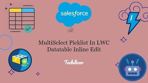 MultiSelect Picklist In LWC Datatable Inline Edit