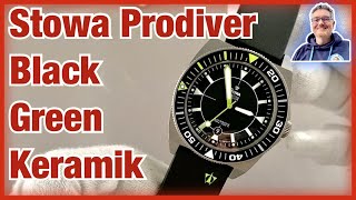Stowa Prodiver Black Green