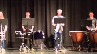 EHS talent show 2015 - EHS Percussion Ensemble