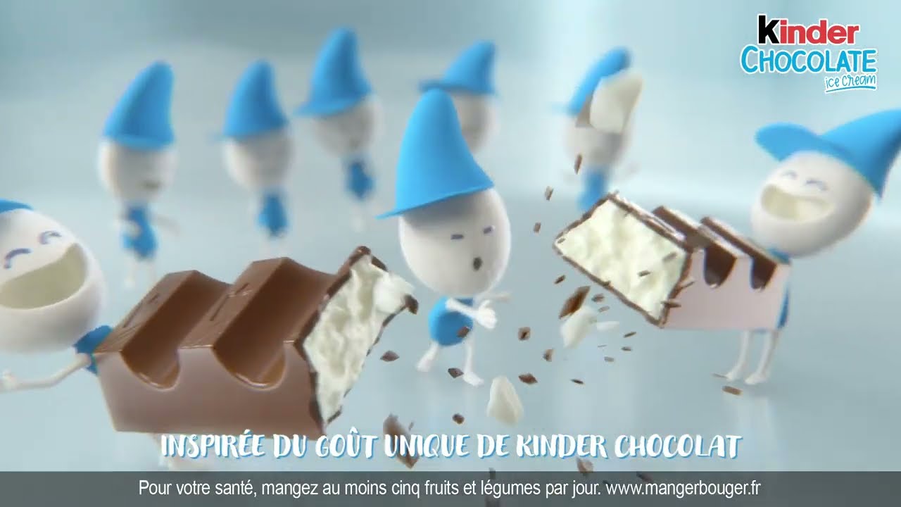 Kinder Chocolate Ice Cream : tout le goût Kinder dans une glace !