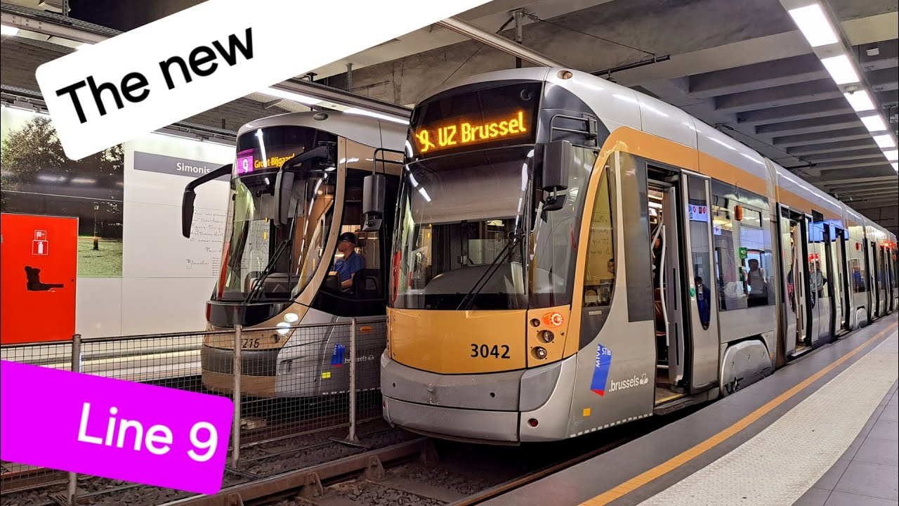 Line 9 Bus The new line 9 | Brussels Transit - YouTube