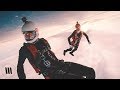 SUNSET FREE FALL /// Skydiving with a RED
