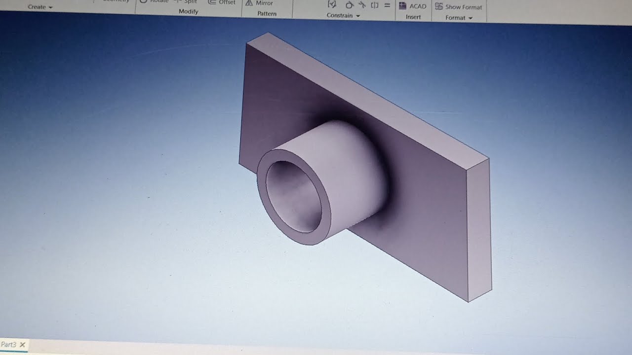 Stadium Tutorial Inventor TUTORIAL INVENTOR PART 3 ||INVENTRO - YouTube