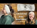 1-Hour Crochet Twisted Ear Warmer Tutorial