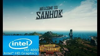 PUBG MOBILE - Gameplay Test on  SANHOK Map v0.8.0  | Low Spec PC |