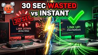 PortFast & BPDU Guard Explained: Stop Wasting 30 Seconds per Port