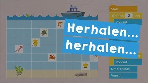 Herhalen... herhalen... - Red de oceaan met algoritmes missie 2