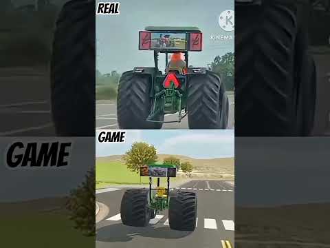 jondeer tractor stand Indian vehicle simulator 3D