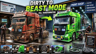 🔥 DIRTY TO BEAST MODE 🛠️🚛 | Ultimate Truck Transformation Challenge 💚 | Truckers of Europe 3 | AT |