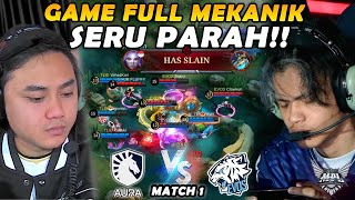 GILA BARU GAME PERTAMA AJA UDAH SAMPE SESERU INI!! SAMPE 30 MENIT GAMENYA!! - LIQUID VS EVOS MATCH 1