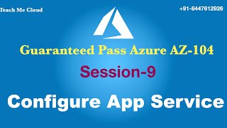 Create and Configure Azure App Service | Azure AZ-104 Certification screenshot 1
