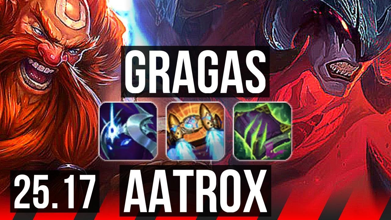 GRAGAS vs AATROX (TOP) | KR Diamond | 25.17