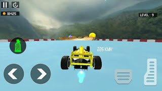 Best wali Sundar Mega Ramp Mode Formula Car Stunt Games: 3d Android GamePlay पार्ट #53 screenshot 2