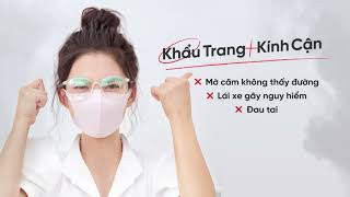 team cận thị HẬN khẩu trang, cùng DOLL EYES nhìn sáng rõ