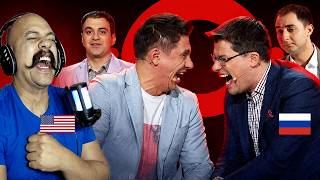 American Reacts To Камеди Клаб «Голодные бизнесмены» Харламов Батрутдинов Мартиросян