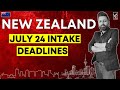 New zealand deadlines for july 2024