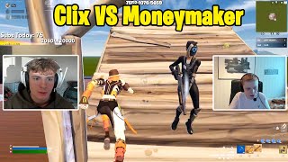 Clix VS Moneymaker 1v1 TOXIC Buildfights