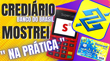 Qual maquininha aceita crediário?