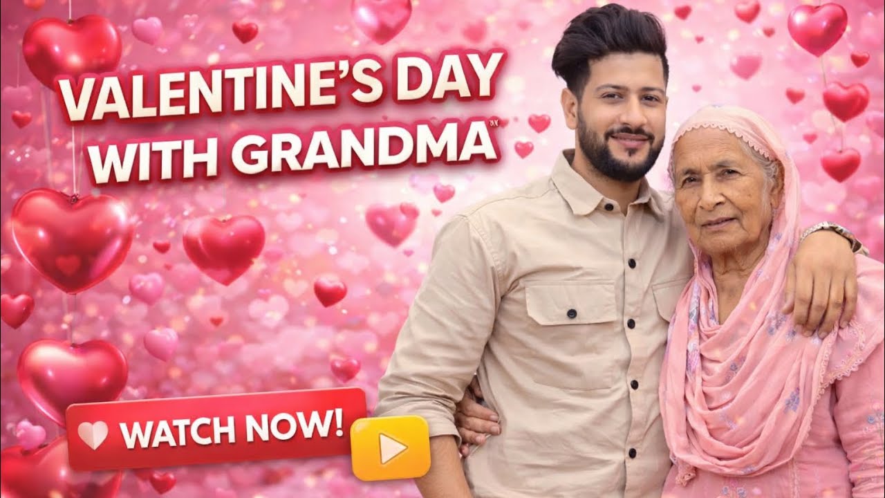 Grandma nl valentine day kita enjoy 😍🫶🏻