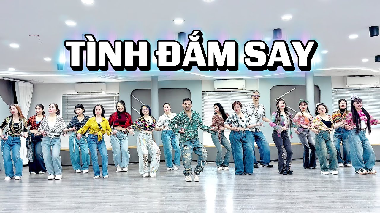 Tình Đắm Say - Disco Tết 2026 | Choreo By Kalyan Zumba Dancefit