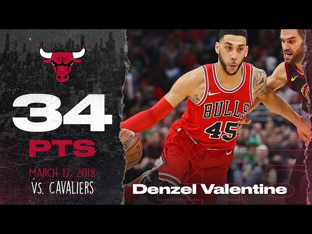 Cleveland Cavaliers Denzel Valentine Home Away Champions Finals