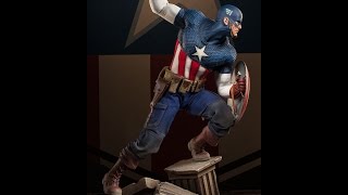 Statue Sideshow Captain America Premium Format™ 53 cm MARVEL 1/4